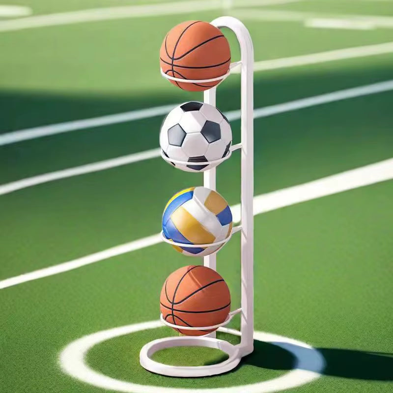 Indoor Children Basketball Storage Rack Put Ball Football Storage Basket Placed Rack Kindergarten Volleyball Stand Holder Space
