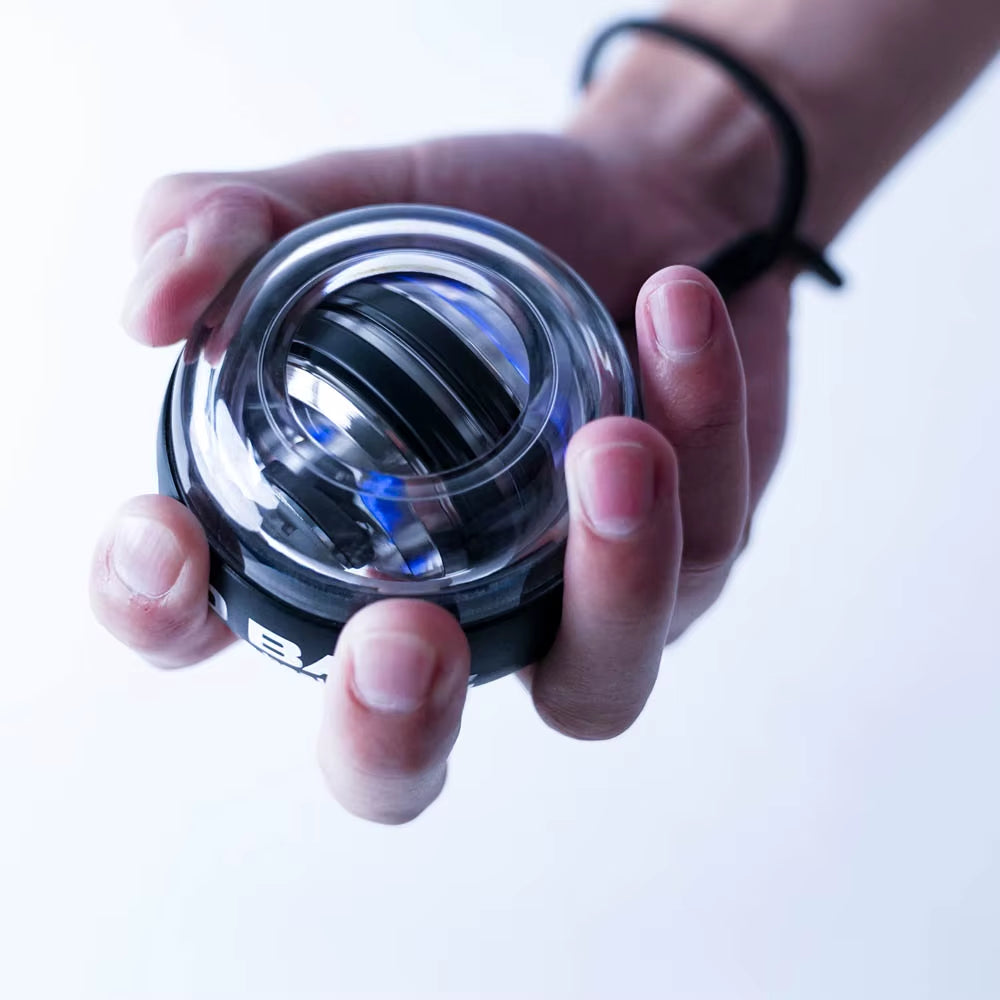 LED Gyroscopic Wrist Trainer - Auto-Start Arm and Forearm Exerciser for Enhanced Strength and Fitness